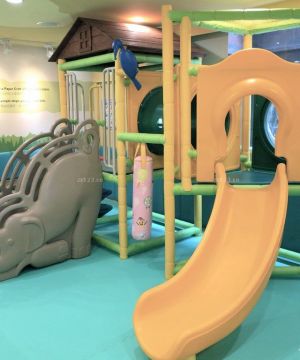 国际幼儿园室内滑梯设计效果图集