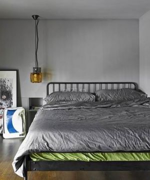 北欧风格家装简单卧室装修范例效果图