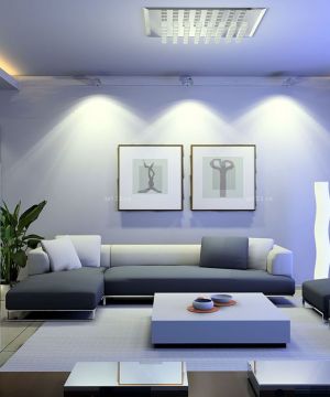现代小客厅沙发装修设计效果图