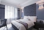 现代欧式风格小清新卧室装修效果图片