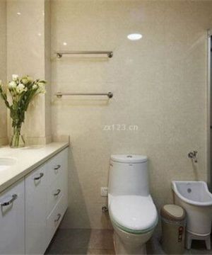 家装现代风格浴室柜装修效果图片