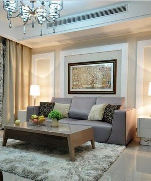 现代时尚客厅沙发颜色搭配装修图片