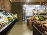 时尚蔬菜超市灰色墙面装修效果图片
