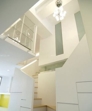 现代风格室内楼梯装修设计图片