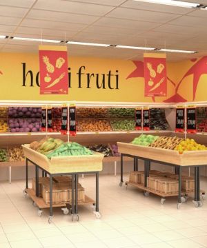 水果超市时尚装饰装修效果图片大全