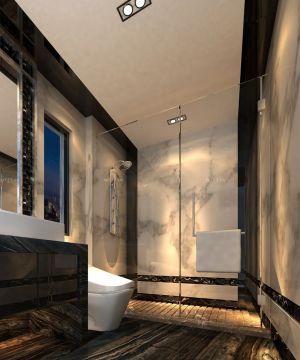 140平米三室一厅浴室装修图片