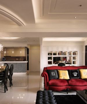 客厅欧式新古典家具装修设计