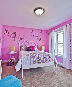 交换空间粉色卧室旧物改造装修效果图