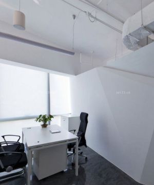 小办公室简单室内装饰设计图 