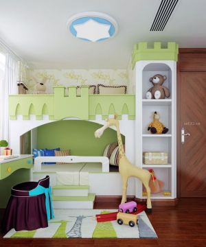 80平米房子儿童卧室装修设计图