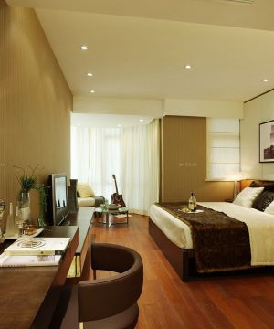 东南亚风格120平方房子卧室装修图