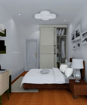 现代70平米小户型卧室装修设计效果图
