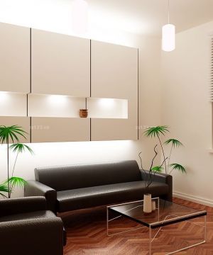 40平小户型客厅壁柜设计装修效果图