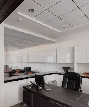 小型办公室室内设计装修装潢效果图片