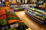 蔬菜超市实木地板贴图装修效果图