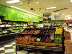 蔬果超市绿色墙面装修效果图片