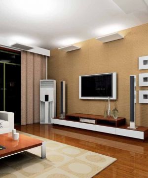 最新60平米小户型两室简约客厅装修效果图片