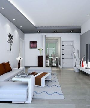 简约设计风格70平米小户型客厅设计图