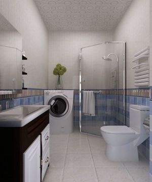 最新现代风格家装卫生间设计装修效果图片欣赏