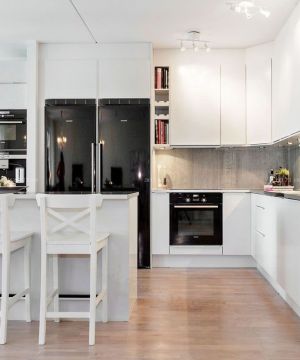 交换空间80平米小户型开放式厨房图片