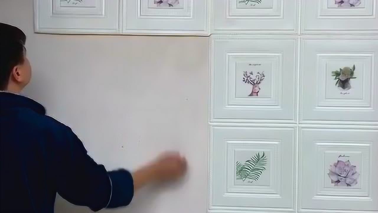 水泥墙面墙贴装饰