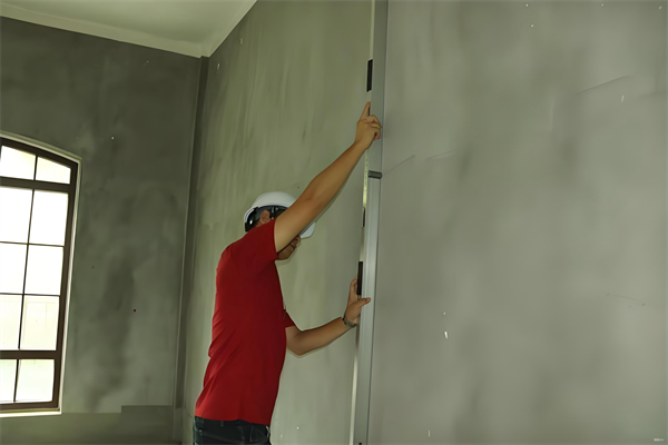 墙面工程验收时如何检查平整度