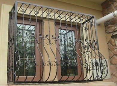 铁艺防盗窗 铁艺防盗窗