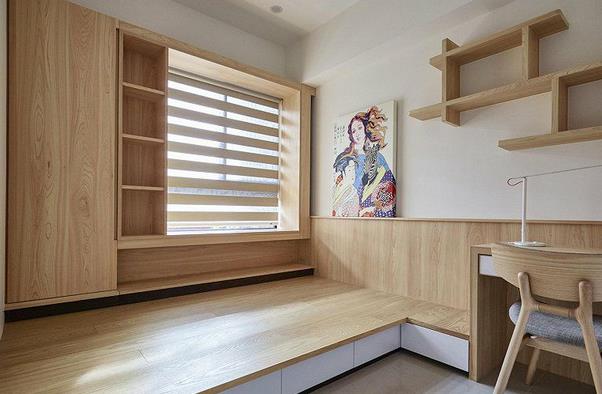 地台榻榻米卧室怎么装好看又实用？小卧室必备地台榻榻米