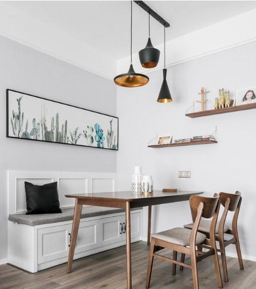 97平品质现代风装修多少钱?20万整装两居室装修分享