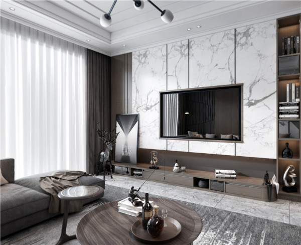 客厅电视背景墙用什么材质好？各种材质优缺点分析