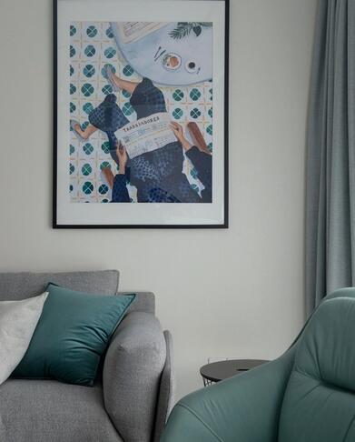 89平精装房改造装修多少钱？8万省钱北欧软装改造