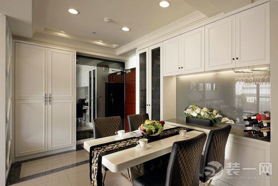 130平米美式风格装修样板间 质感生活的心仪选择