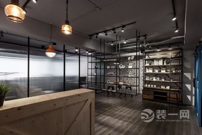 轻工业风格混搭日式风格 独特美甲工作室装修效果图
