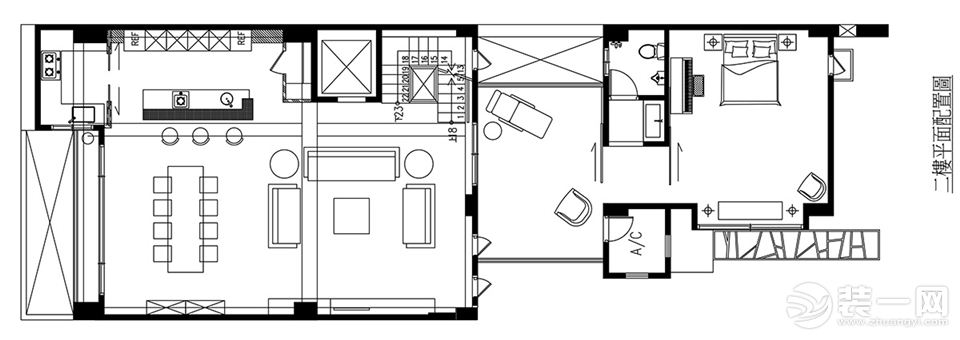 台湾45坪现代风格别墅装修效果图 自地自建