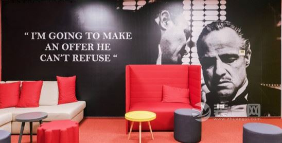 装修网分享办公室装修实景图装饰网国外装修设计赏析