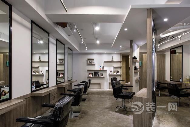 轻工业风格混搭日式风格独特的美甲工作室装修效果图
