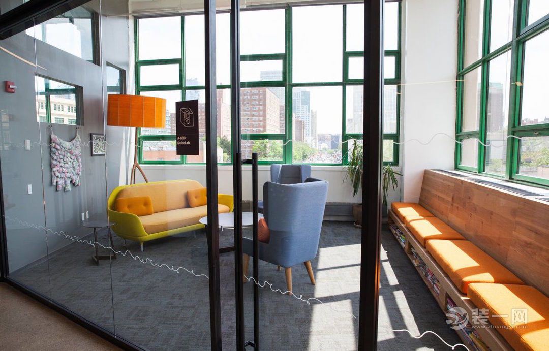 别人家的公司装修美成这样：Etsy总部设计很人性化