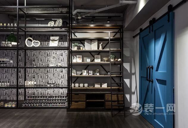 轻工业风格混搭日式风格独特的美甲工作室装修效果图