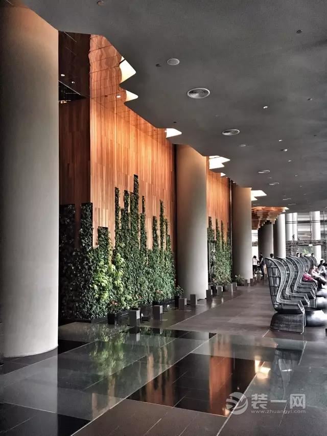 新加坡建筑的标杆设计将绿化融入进线条感十足的装修