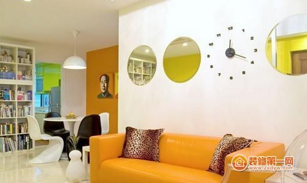 前卫大胆波普风格装修 单身公寓也靓丽夺目