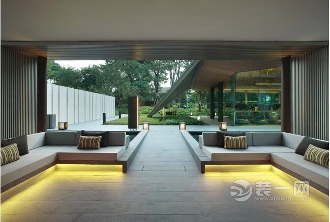 新加坡大气奢华美宅打破规律的美景别墅开放式设计