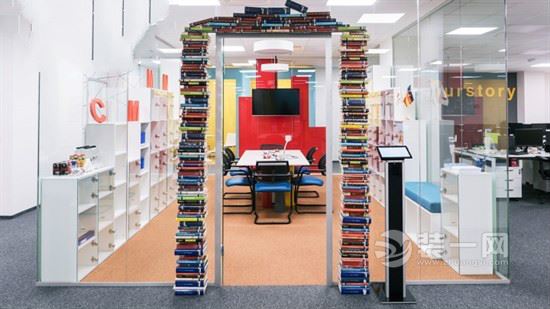 装修网分享办公室装修实景图装饰网国外装修设计赏析