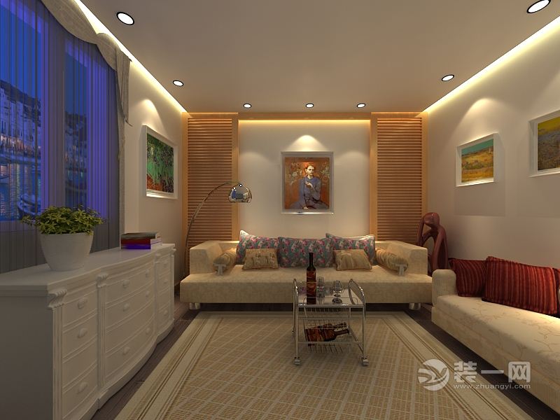 六套50平小户型装修样板房设计方案