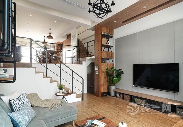 工业风格别墅装修效果图这样的花园露台谁不想拥有