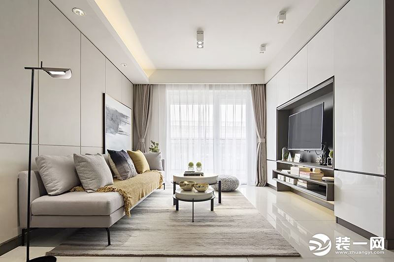 隐形收纳储物功能设计给跪了 111㎡现代三居室装修