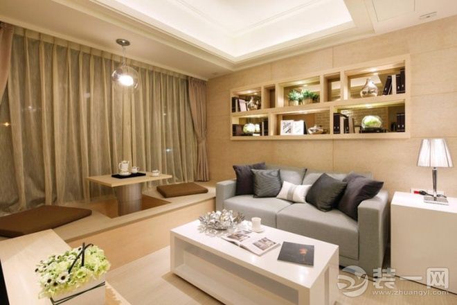 美爆！阳台变身榻榻米 4万装修52平简约温馨家