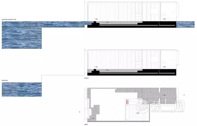 装修网分享水下之城威尼斯SANGIOBBE+160住宅设计