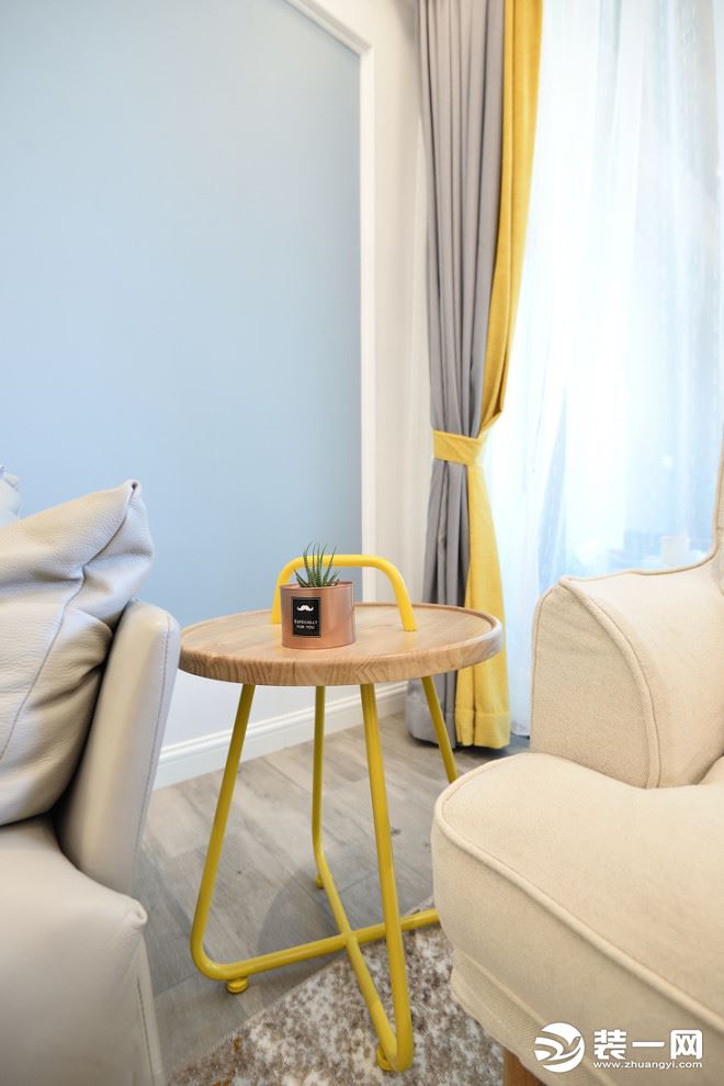 北欧风格三居室装修案例