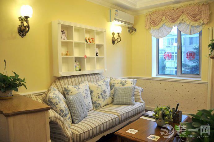 中秋倾情奉献 65平美式乡村小户型装修设计