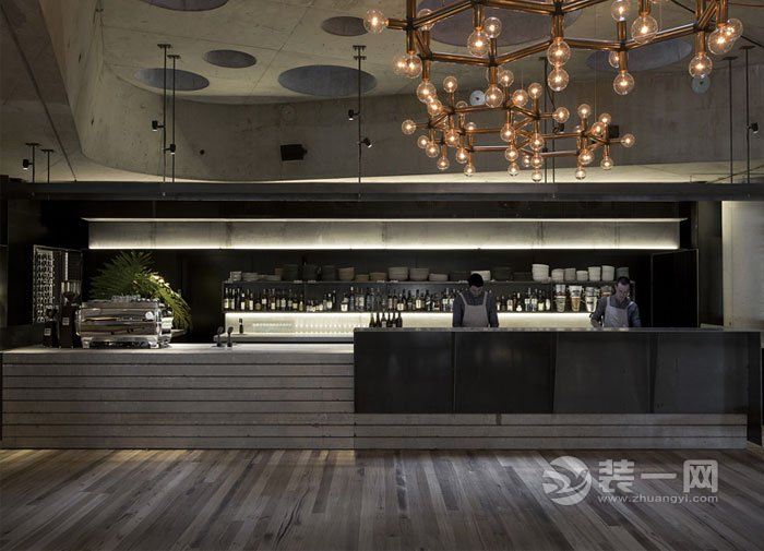 国外装修案例现代工业风格酒店设计效果图